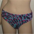Victoria's Secret Blue Scoop Dot Bikini Bottom S New