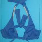 J. Crew Sapphire Blue Underwire Halter Bikini Top XS 2 NWT