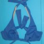 J. Crew Sapphire Blue Underwire Halter Bikini Top XS 2 NWT