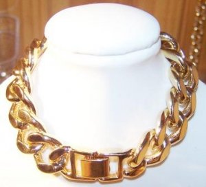 EURO MENS BRACELET - HUGE 8"X 1/2 "
