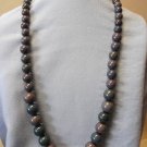 Plastic Bead Set Blue & Grey