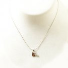 Small Charm Necklace Lock & Key