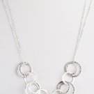 Ofina Circle Link Sterling Necklace