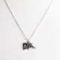Ofina Sterlingplated Punk Necklace