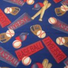 Baseball Fleece Blanket