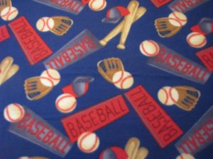 Baseball Fleece Blanket
