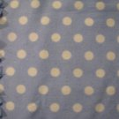 BABY BLUE POKO DOT FLEECE BLANKET