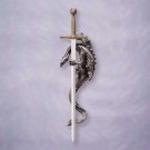 Sword and Dragon Wall Plaque Item 34191