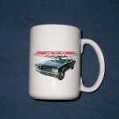 New Huge 15 Oz. 1964 Pontiac GTO Mug