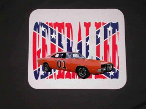 New Dodge Charger General Lee Mousepad!!