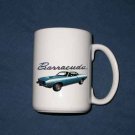New 15 oz. 1974 Plymouth Barracuda mug
