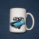New 15 oz. Blue 1970 Chevy Chevelle SS mug!