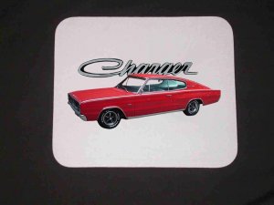 New 1966 Dodge Charger Mousepad!!