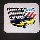 New 1970 Yellow Plymouth AAR Cuda Mousepad!!