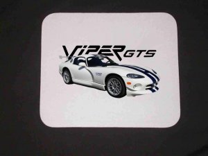 New Dodge Viper GTS Mousepad!!