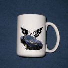 New Huge 15 Oz. Black 2000 Pontiac Trans AM Mug