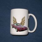 New Huge 15 Oz. Maroon 1981 Turbo Pontiac Trans AM Mug