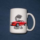 New 15 oz. Red 2007 Ford Cobra Mustang mug