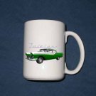 New 15 oz. Green 1957 Ford Fairlane mug!