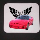 New 2000 Red Pontiac Trans AM Mousepad!