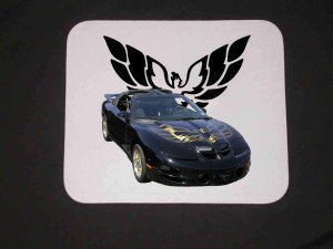 New 2000 Black Pontiac Trans AM Mousepad!