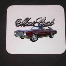 New 1970 Maroon Chevy Monte Carlo Mousepad!