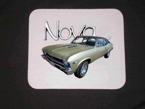 New 1968 Chevy Nova Mousepad!