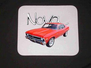 New 1972 Chevy Nova SS Mousepad!