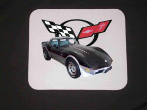 New 1978 Chevy Corvette Pace Car Mousepad!