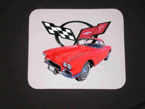 New 1962 Chevy Corvette Mousepad!