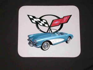 New 1959 Chevy Corvette Mousepad!