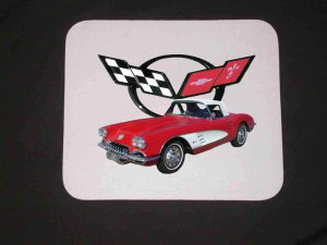 New 1960 Chevy Corvette Mousepad!