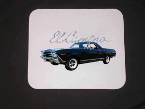 New 1969 Chevy El Camino Mousepad!
