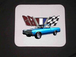 New 1967 Chevy El Camino Mousepad!