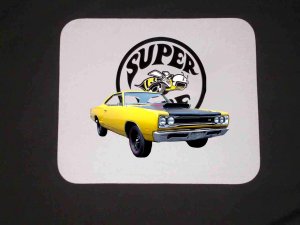 New 1969 Dodge Superbee Mousepad!!