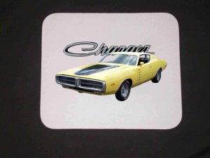 New 1972 Dodge Charger Mousepad!!