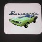 New Lime Green 1971 Plymouth Barracuda Mousepad!!