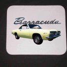 New 1969 Plymouth Barracuda Mousepad!!