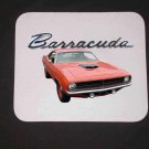 New Red/Orange 1971 Plymouth Barracuda Mousepad!!