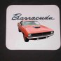 New Red/Orange 1971 Plymouth Barracuda Mousepad!!