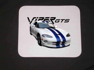 New 2001 Dodge Viper GTSR Mousepad!!