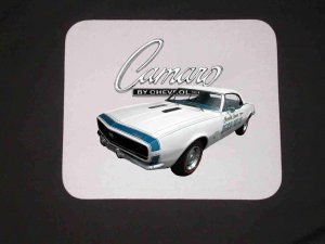 New 1967 Chevy Camaro Pace Car Mousepad