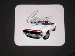 New 1967 Chevy Camaro RS Mousepad