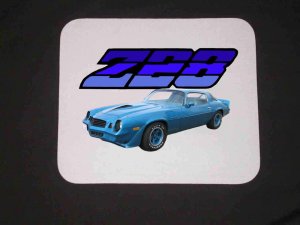 New 1979 Chevy Camaro Z28 Mousepad