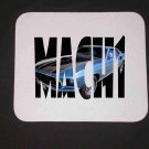New Blue 1969 Ford Mustang Mach 1 in Letters Mousepad!