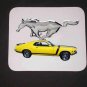 New Yellow 1970 Ford Mustang Mousepad!