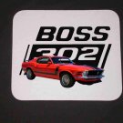 New Red 1970 Ford Boss Mustang Mousepad!
