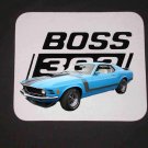 New Blue 1970 Ford Boss Mustang Mousepad!