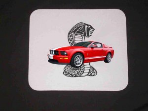 New 2007 Ford Mustang Cobra Mousepad!