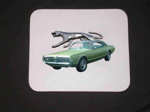 New 1967 Mercury Cougar Mousepad!